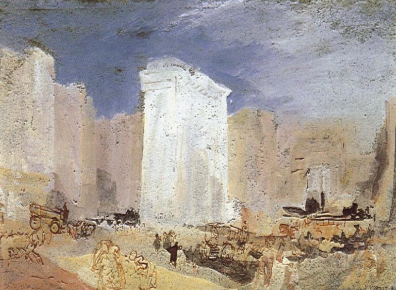 Joseph Mallord William Turner Gate oil painting picture
